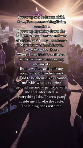 Trying my best to be the Mother I always wished I had. Breaking the cycle was my first priority. ❤️ #childhoodtrauma #trauma #fyp #MomsofTikTok #parents 