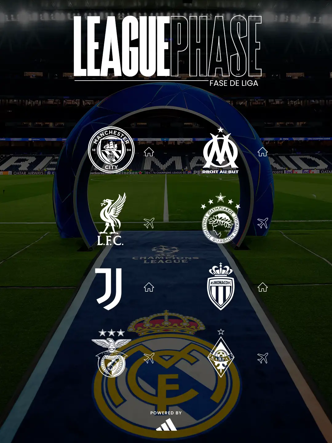#UCL #RealMadrid @Champions League @adidas 