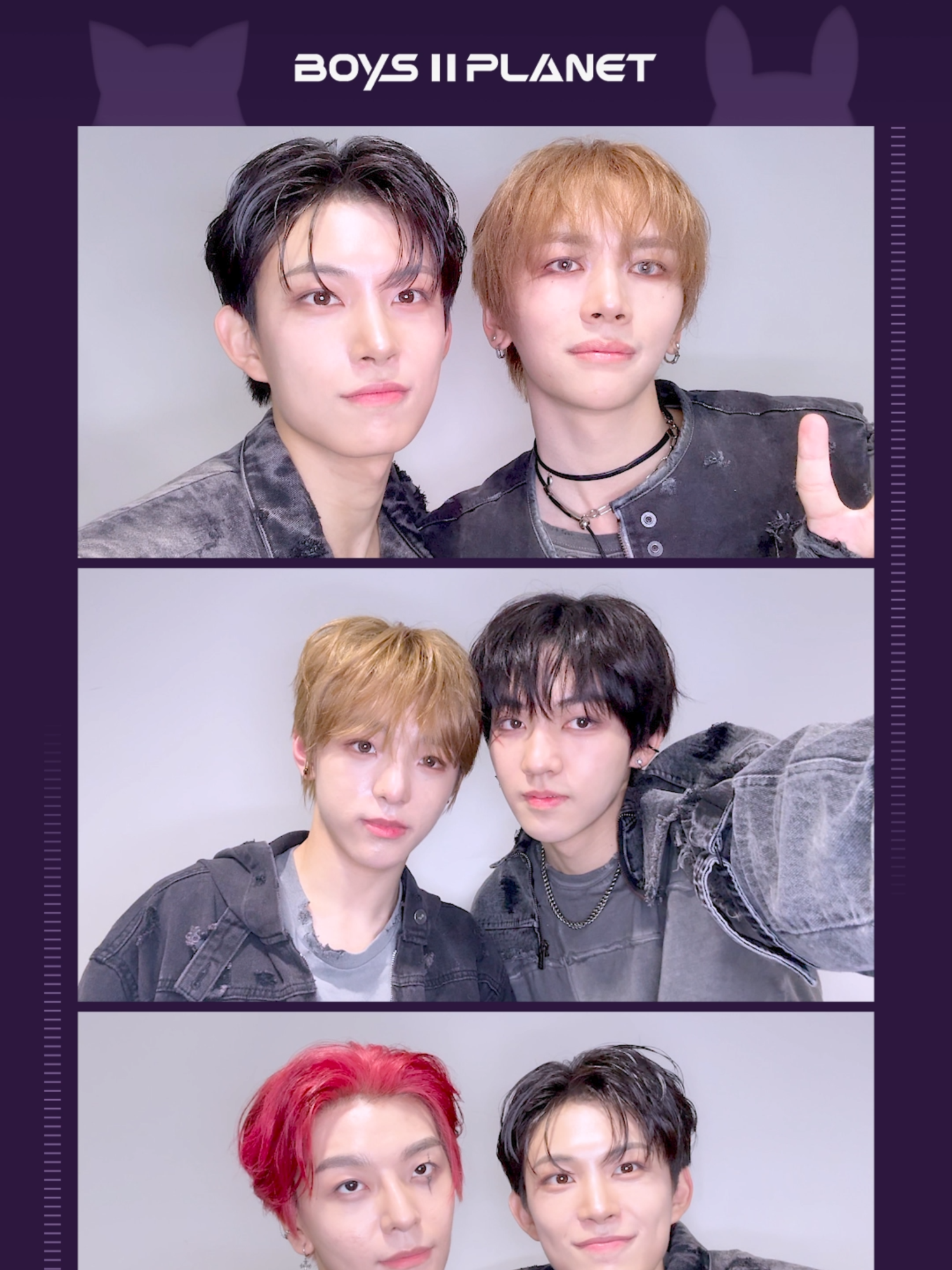 [BOYS ll PLANET] 우당탕탕 털뭉치z 사진 찍기 챌린지🦊x🐰 Hustle & Hop Fluffyz Photo Challenge🦊x🐰 [BOYS II PLANET] 매주 목요일 밤 9시 20분 본방송 Every Thursday 9:20PM (KST) #BOYS2PLANET #보이즈2플래닛 #보2플 #BOYSPLANET #보이즈플래닛 #Mnet #엠넷 #천보원 #판저이 #허씬롱 #김건우 #자오광쉬 #CHENBOWEN  #FANZHEYI #HEXINLONG #KIMGEONWOO #ZHAOGUANGXU