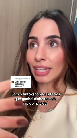 Respondendo a @asellaro1969 como começar no tiktokshop? Tendo pelo menos 2.000 seguidores, sendo verdadeira e incansável! ✨🤎 #tiktokshop 