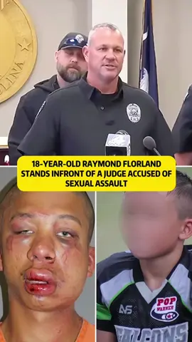 18-YEAR-OLD RAYMOND FLORLAND STANDS INFRONT OF A JUDGE ACCUSED OF SEXUAL ASSAULT #news #breakingnews #fyp #foryou 