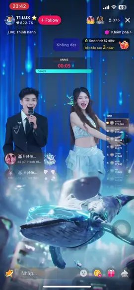 Bé ou Annie chấn động chuyến này Quà ê hề luônnnn #tuyendung #idollive #mclive #conghoi #nangtienca #t1entertainment #viral 