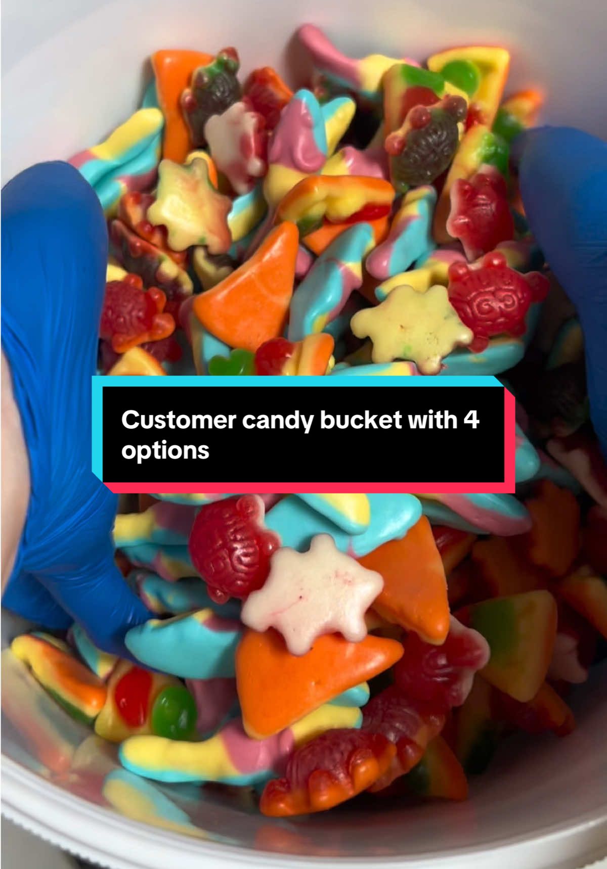 Let’s pack this customers candy bucket!!  #candy #sweets #picknmix #SmallBusiness 