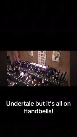 Undertale, but it’s all on handbells! From Zenith’s 2025 concert “The Dreams We Never Lost” #handbells #undertale #concert #fyp #music 