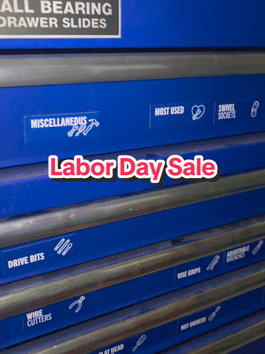 LABOR DAY SALE! Get your discount now #toolbox #toolboxorganization #toolorganization 