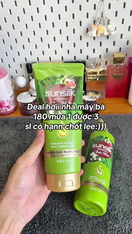 Combo gội xả Sunsilk Thiên Nhiên Ngăn Gãy Rụng Tóc #tiktokshop #combogoixa #goixa #goixasunsilk #rungtoc 