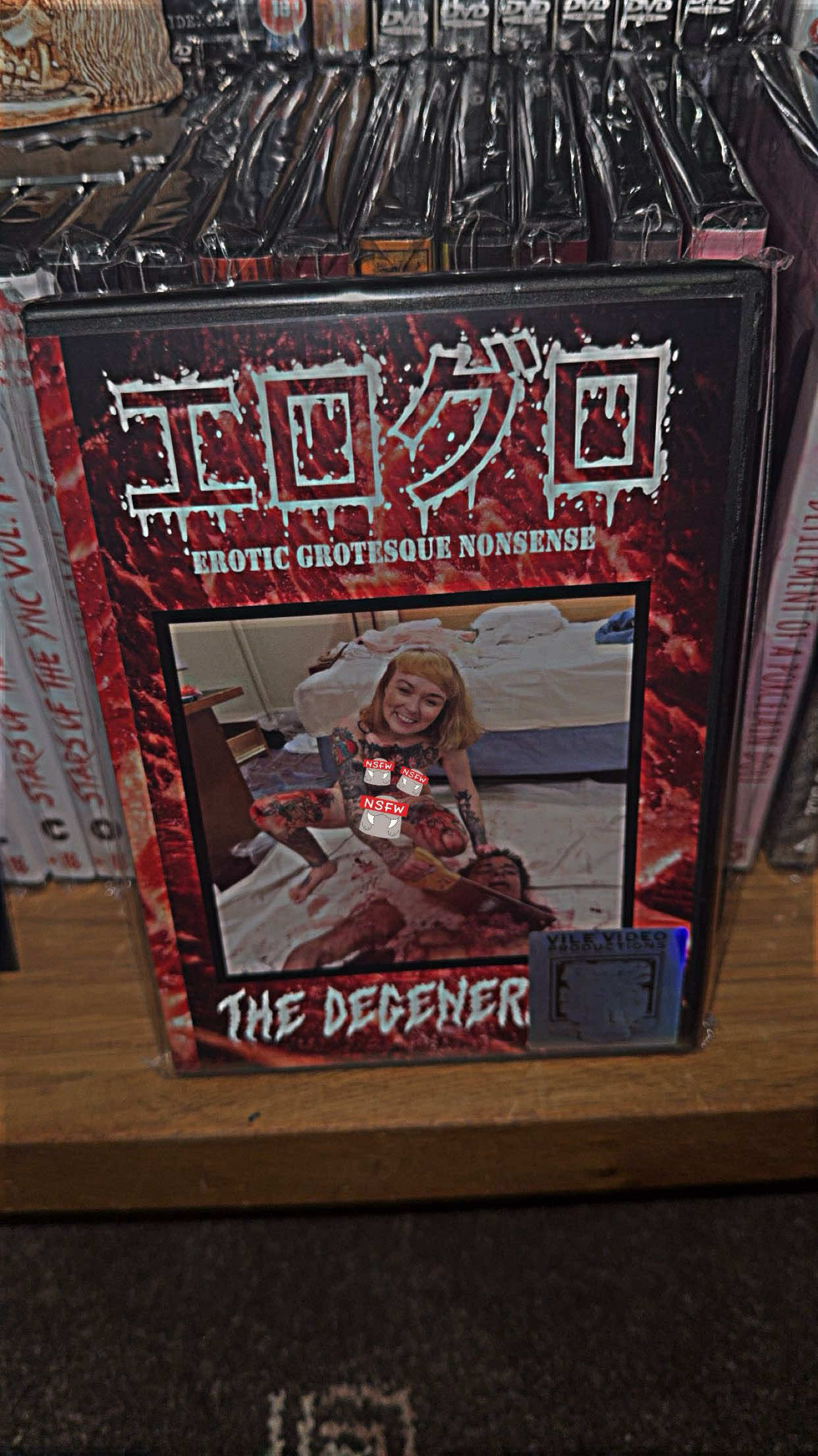The degenerates⚰️Available at putrid productions 🤘🏼🖤#extremecinema #disturbingmovie #fyp #horror #movie #dvd 