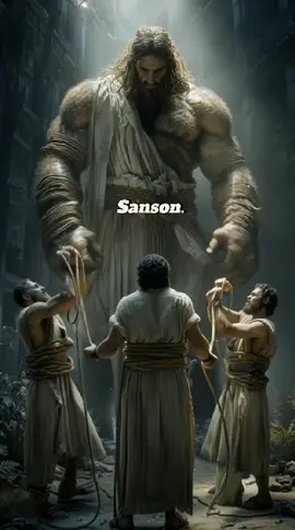El día en que Sansón venció a mil hombres con una quijada de asno #Sansón #Biblia #BatallaÉpica #HistoriaBíblica #Fe