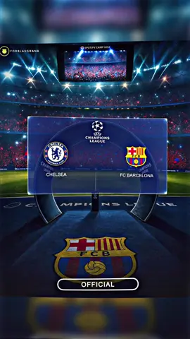🚨| RESMI: LAWAN PERTAMA FC Barcelona adalah CHELSEA #barcelona #chelsea #championsleague #viscabarca🔵🔴 #fypforyoupage 