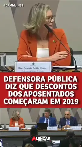 🗣 *Defensora pública diz que descontos irregulares no INSS existiam desde 2019, indicando que as fraudes começaram no governo Bolsonaro.* 🧐 🟢 Manda esse vídeo no zap pra todo mundo! 🔁 _Espalha pra geral!_ https://abre.ai/nrky #direita #gado #inss #cpmi #fraudeinss 