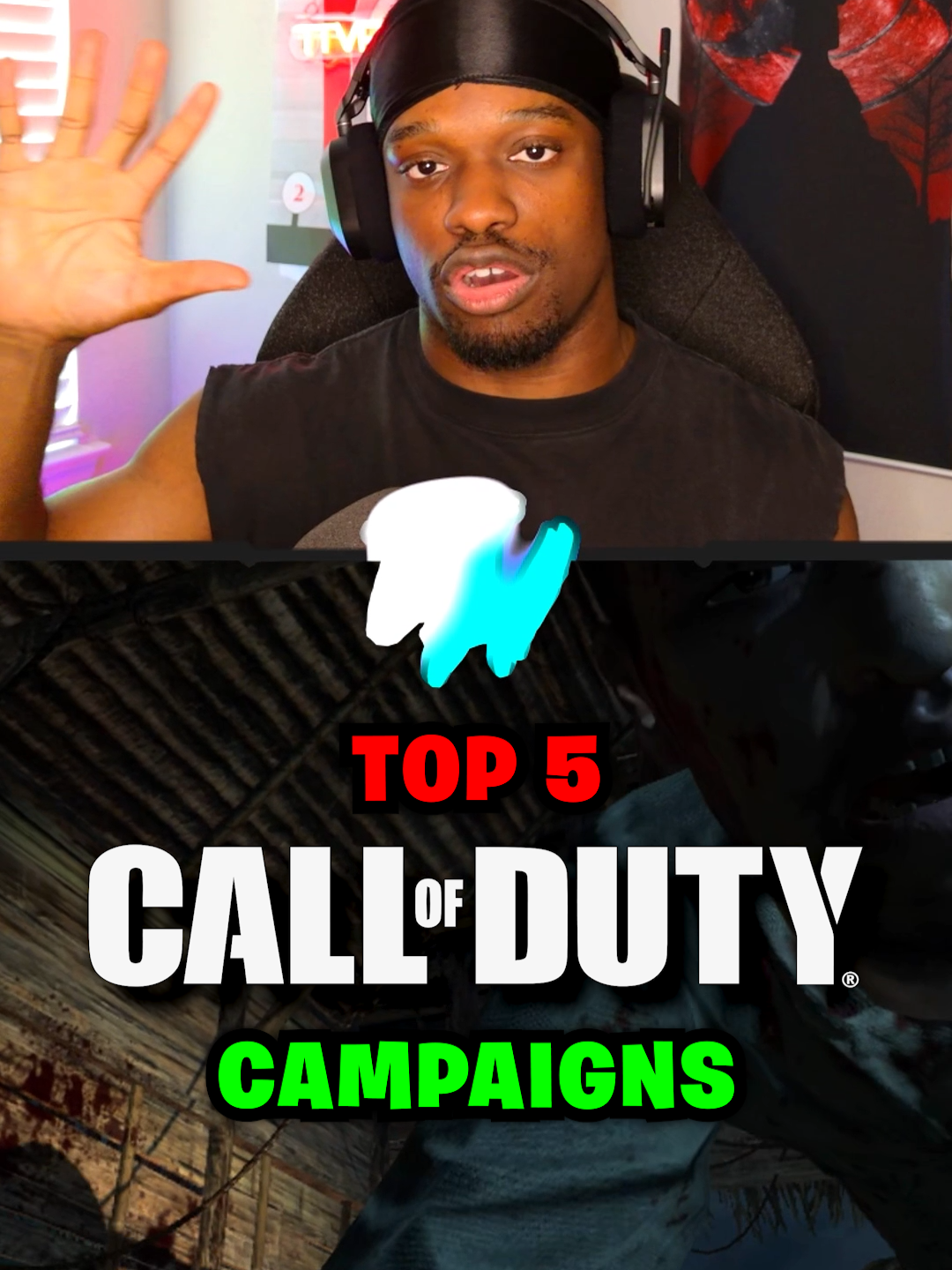 Top 5 Call Of Duty Campaigns of All Time 🔥 #callofduty #fypシ #bo6 #blackops6