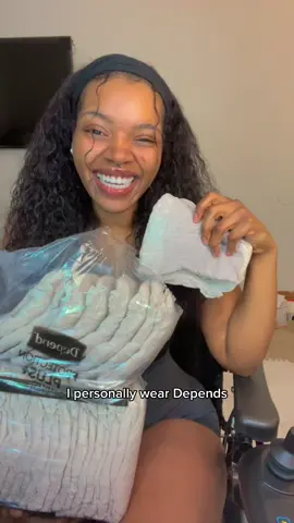 It’s a DIAPER not a PAMPER. Pampers is a brand for babies 😭 not adults who deal with incontinence 🫶🏾 (also that joke is so played out 😃)