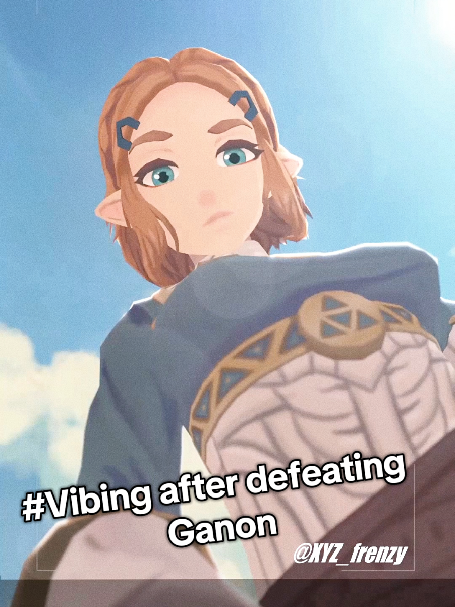 POV: Zelda’s first TikTok ✨ #Zelda #LegendOfZelda #dancetrend #3danimation  #kawaii 