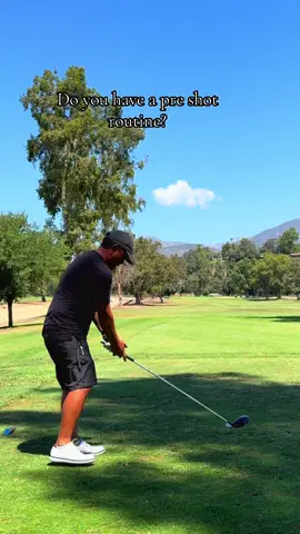 Pre shot routine… is it important? #golf #golftiktok #fyp #routine #trending 