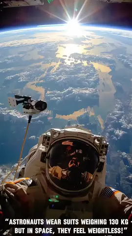 Astronauts spacewalk