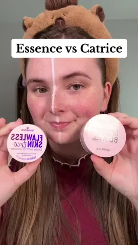 Have you tried @essence.cosmetics 👀 Products used: - fix & last primer - foundation stick - keep me covered concealer - flawless skin trio powder - pure nude baked blush - pure nude highlighter - clear brow mascara - rose eyeshadow palette - lash princess waterproof mascara - the super peptide lip treatment - fix & last setting spray #essencecosmetics #affordablemakeup #elfcosmetics #makeupcomparison #makeupreview 