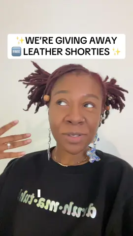 we’ve NEVER done this before but I’m EXCITED!! 🔗 is on our profile to get the app! Hurry before we drop the code 🤳🏾 #fyp #leathertok #freeoutfit #freestuff #handmade 