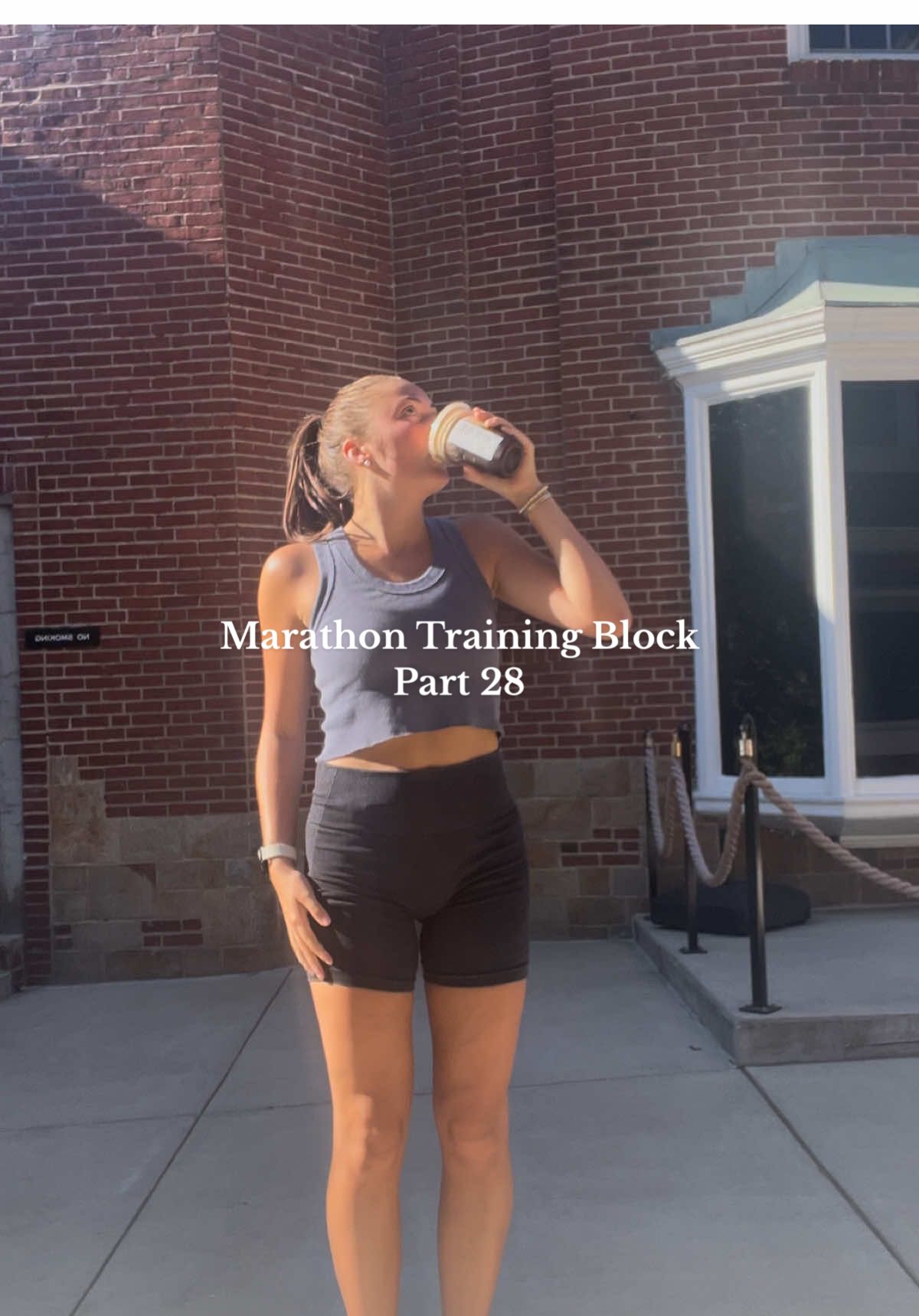 Part 28 | Pumpkin cream cold brew reward 🎃❤️ #speedworkout#seattlemarathon