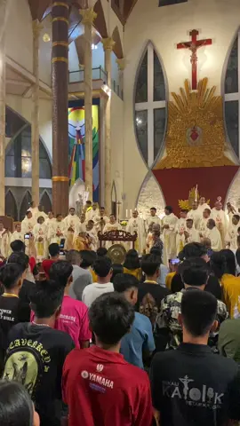 Sekali Katolik tetap Katolik✝️❤️#tendomk2025 #orangmudakatolik #gerejakatedralsanggau #sanggau #kalimantanbarat 