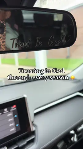 A daily reminder: Trust His plan ✨ #musthaves #trustinGod #faithdecal #christiantiktok #faithoverfear 
