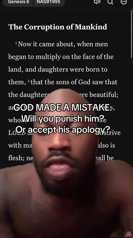 We all make mistakes, but are we rooted in sin because the devil tempts us? Or are we rooted in sin and influenced by sin because our Lord made a mistake once upon a time bringing him closer to his divine creation and corrupting it from the inside out.  This is the first mistake the greatest mistake yet still, God is worth our praise. We as human beings are born into making mistakes we have to say I am sorry and we must be aware of the mistakes that we are making, but to say that perfection is to not make a mistake But to learn from it and make the sacrifice you need to fix it.  When your neighbor spills their cup, do not rudicule them. Have you not spilled your own before? Instead, help clean this mess. Resonate with your neighbor, through love and understand that  you yourself have spilled a cup, no matter if they were the first. The cups have both been spilled before. You are not better just because. You are equal you are one. Just as he made a mistake so will we. Satan gives the illusion of worldly perfection, many humans believe they are worthless if they cannot be perfect, and feel as if the cost of love is perfectionism. When the cost of love, was the man’s life, who made the mistake.  ##fyp##jesusislord