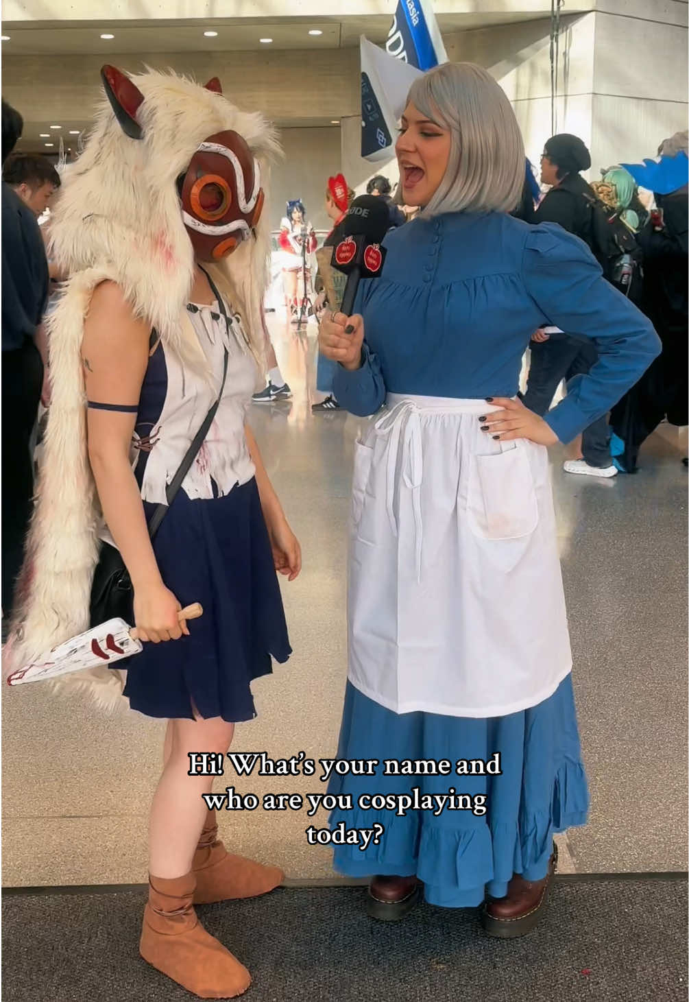 I, too, want to run away and live in the woods with a giant wolf #anime #fypシ @Anime NYC 