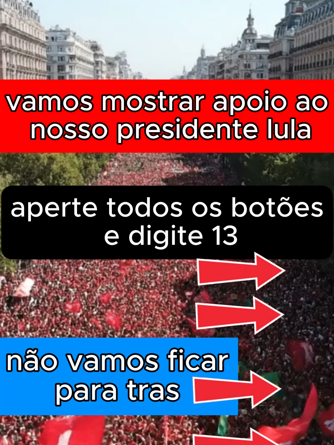 não vamos ficar para tras #lula #lulapresidente #bolsonaro #lula2026
