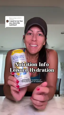 Replying to @megan.cothern  Info on the nutrition of my fav electrolyte drink!  @Leisure Hydration @Yuka #yuka #cleanenergy #electrolytes #cleandrink #healthylifestyle 