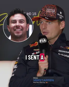 #MaxVerstappen is happy to see his old teammate #SergioPerez back on the #F1 grid for 2026 👏 #Formula1 