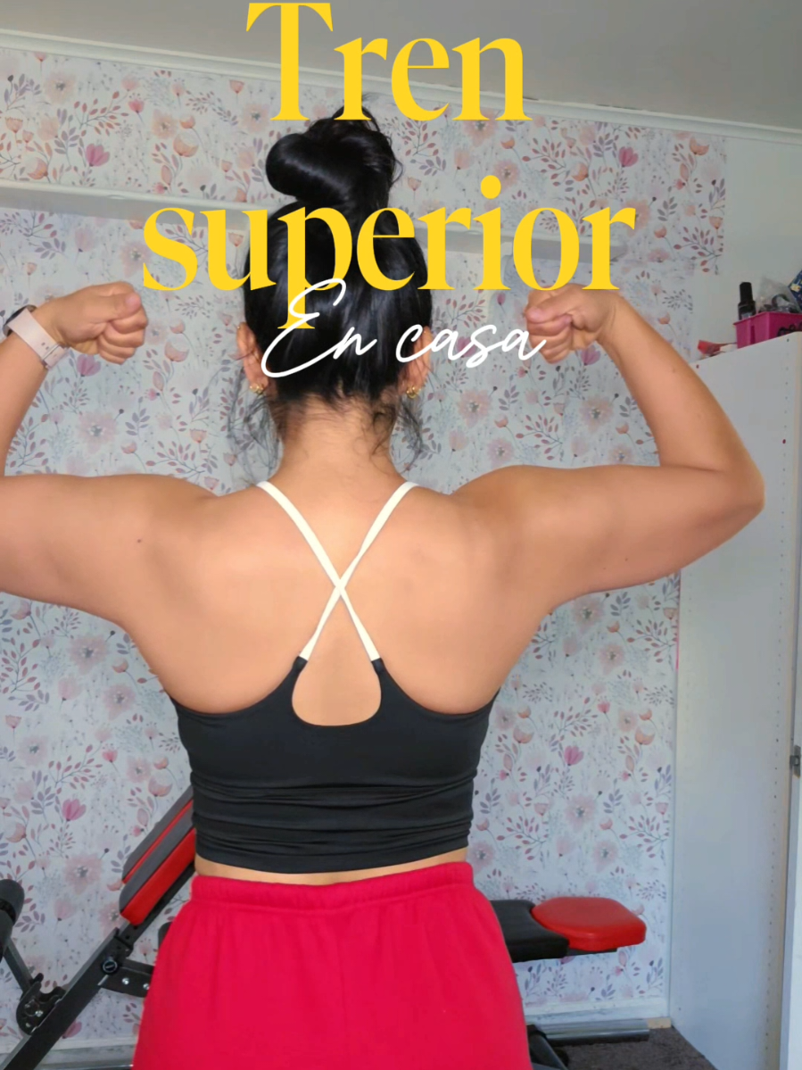 tren superior rutina completa #tiktokshoplabordaysale #tiktokshopcreatorpicks #workout #rutinaencasa #Fitness 