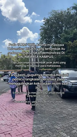 Tidak mendoakan hal yang sama terjadi, tapi mengecam segala tindakan kekerasan dari aparat. #mei1998 #ordebaru #28agustus2025 