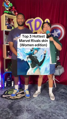 The hottest Marvel Rivals skin is… #marvelrivals #videogames #marvel 