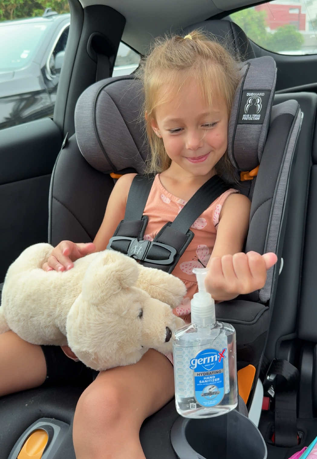 Back to school = back to germs! 🧼💼 I love that Germ-X moisturizes our hands while sanitizes.  @Official Germ-X a must-have #WalmartFind Check out their page and get #BackToSchoolReady 💧 #GermX #SanitizeWithMe #LittleLeader