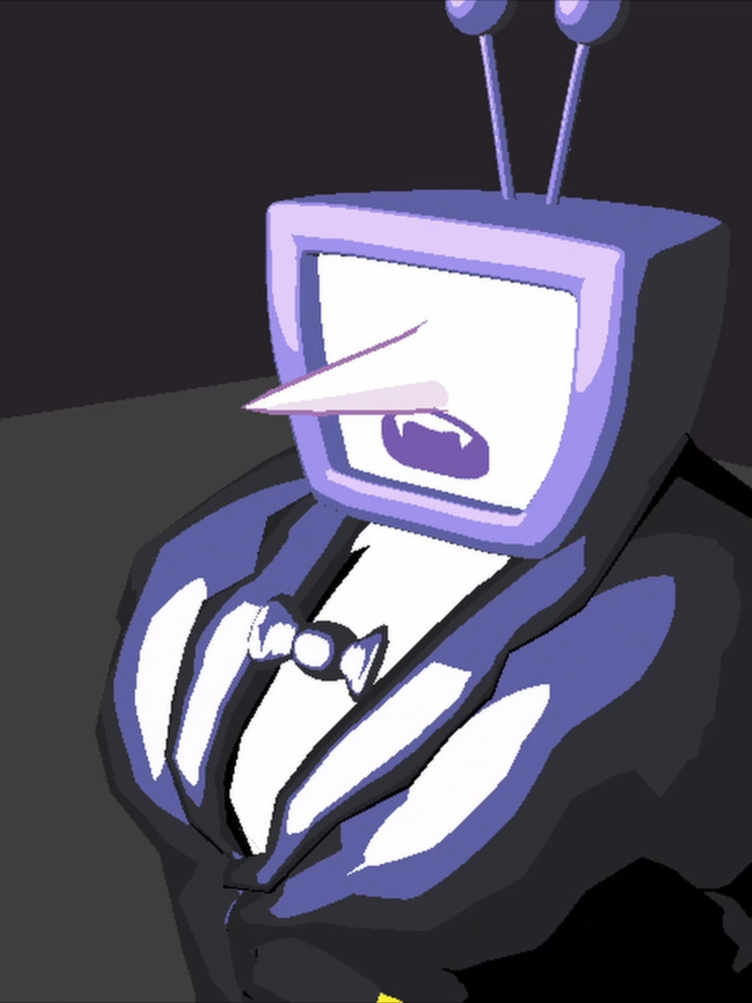 POV: If Tenna turned evil (Well I tried my best animating this) #deltarune #tenna #fyp #animation #3danimation