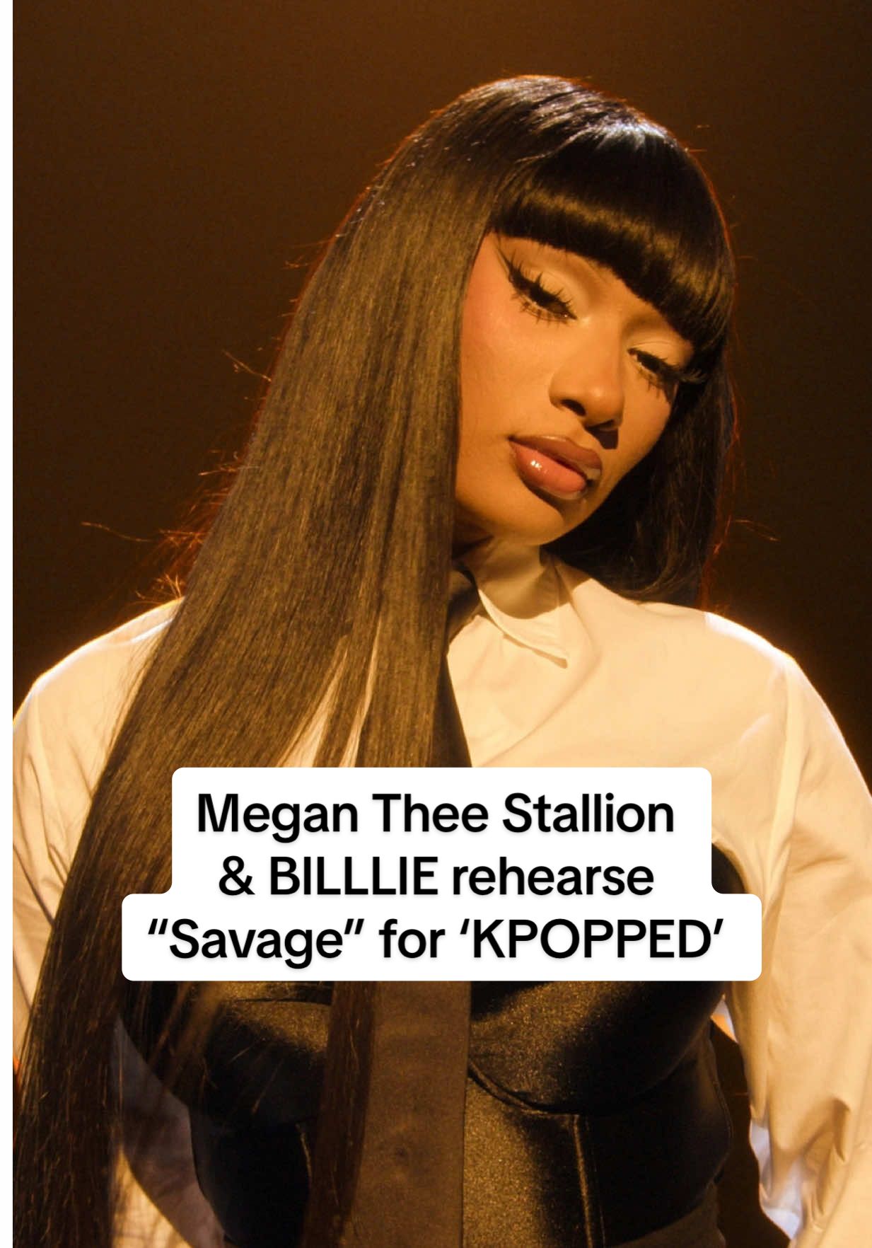 Billboard Exclusive: Go inside rehearsals 🎥 @Megan Thee Stallion and @Billlie Official link up to prep their special “Savage” stage for Apple TV+’s ‘KPOPPED.’ Billboard spoke with Lionel Richie and Megan Thee Stallion about what drew them to ‘KPOPPED,’ the lessons they learned while filming in Korea and how they approached creating authentic collaborations that honor both K-pop and Western pop traditions at Billboard.com 📸🎥 AppleTV+ #megantheestallion #kpop #kopped #billlie #behindthescenes 