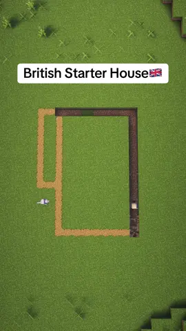British Inspired House in Minecraft🇬🇧 #Minecraft #minecraftbuilding #minecraftbuilds 