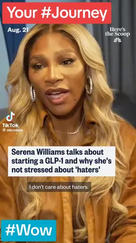 #Wow Serena Williams said, 