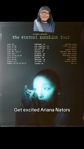 She’s going back on tour next year!!!🩵🥰🩵 #arianagrande #eternalsunshine #arianagrandetour #eternalsunshinetour #fyp   
