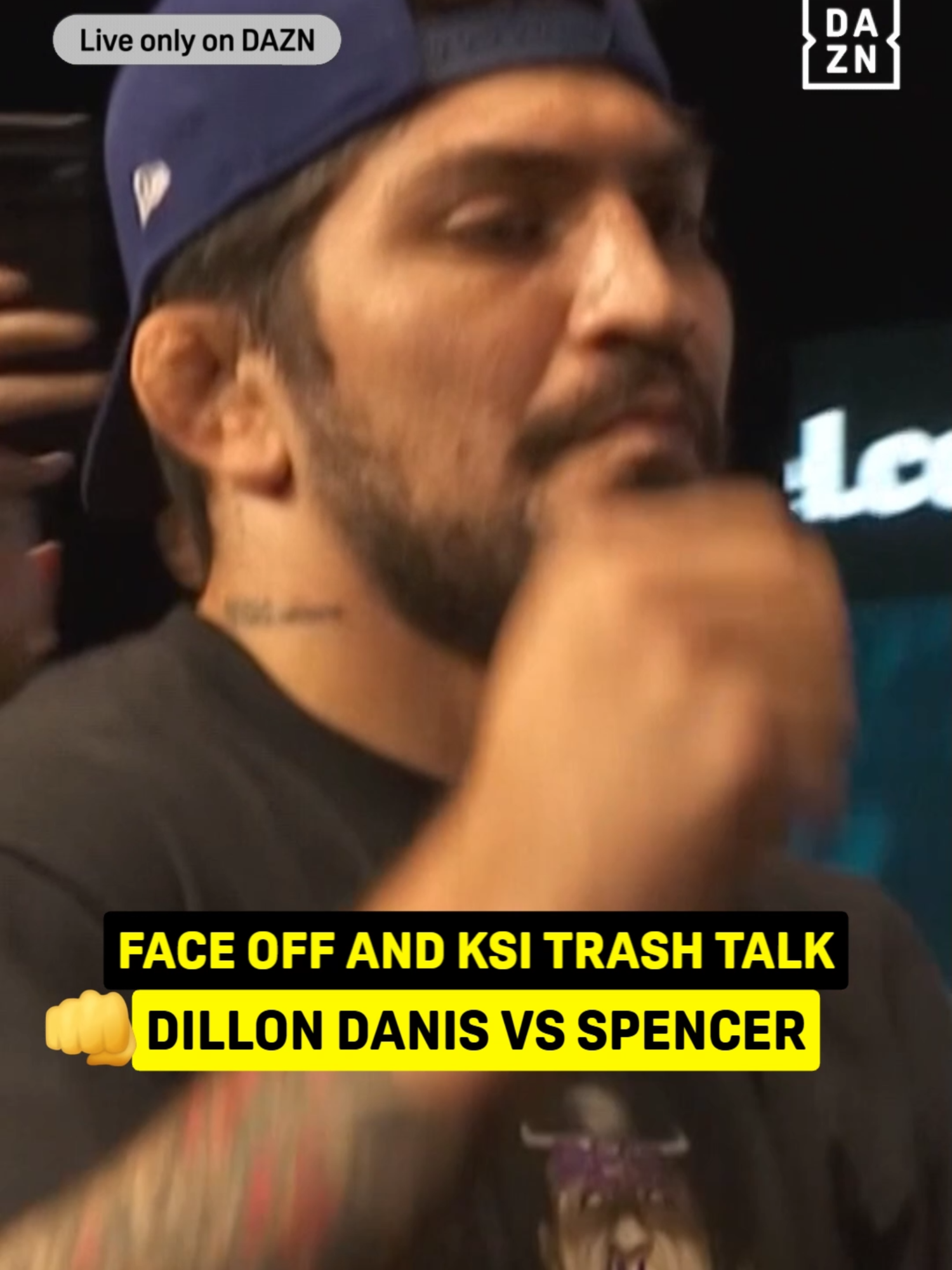 FACE OFF: DILLON DANIS VS WARREN SPENCER AND KSI TRASH TALK 😳 🎟️ Buy #XSeries22 NOW at DAZN.com | August 30 | @Misfits Boxing | Link in Bio For More