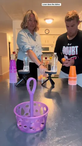 Cup throwing #competition #GameNight 