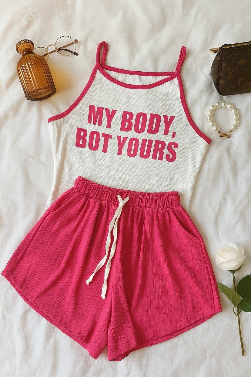 SETELAN MY BOOY WANITA ATASAN CELANA PENDEK KNIT RIP PREMIUM baju kos santai nyaman#promomakangajian #atasanwanita #fyppppppppppppppppppppppp #trending #berandatiktok #keranjangkuning #wanitwamos 