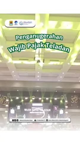 Halo SedulurNet! Di balik pembangunan daerah, ada para pahlawan yang taat berkontribusi. 👏 Pemerintah Kabupaten Cirebon melalui Bapenda, kemarin malam (27/8) menggelar Malam Anugrah Wajib Pajak Teladan 2025. Ini adalah bentuk apresiasi tertinggi bagi mereka yang telah menunjukkan kepatuhan dan kontribusi terbaiknya untuk kemajuan daerah. Siapa saja yang berhasil meraih penghargaan bergengsi ini dan apa pesan penting Bupati Cirebon untuk kita semua? Simak kemeriahan acaranya sampai habis! #PemkabCirebon #DiskominfoKabCirebon #Cirebon #Pajak #WajibPajakTeladan   