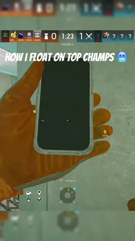 Floating 🥶 #tuff #r6 #r6clips #funny #champ 