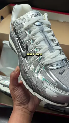 Metallic silver 🔥 #p6000 #nike #nikesneakers #backtoschoolshoes #sneakersaddict 
