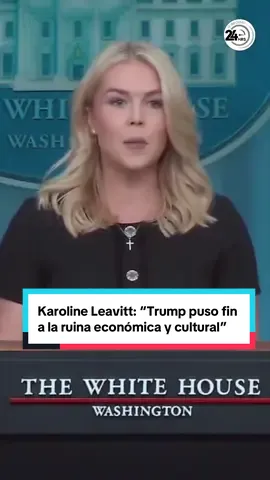 🇺🇸 @Karoline Leavitt: 👉 La secretaria de prensa de @The White House, Karoline Leavitt, aseguró que durante décadas los trabajadores estadounidenses fueron “vendidos por globalistas egoístas y codiciosos”, lo que llevó al país a una crisis económica y cultural. “Bajo el presidente Trump, esta desgracia nacional ha terminado”, declaró, en defensa de las políticas económicas y sociales impulsadas por la actual administración. #KarolineLeavitt #DonaldTrump #Economy 