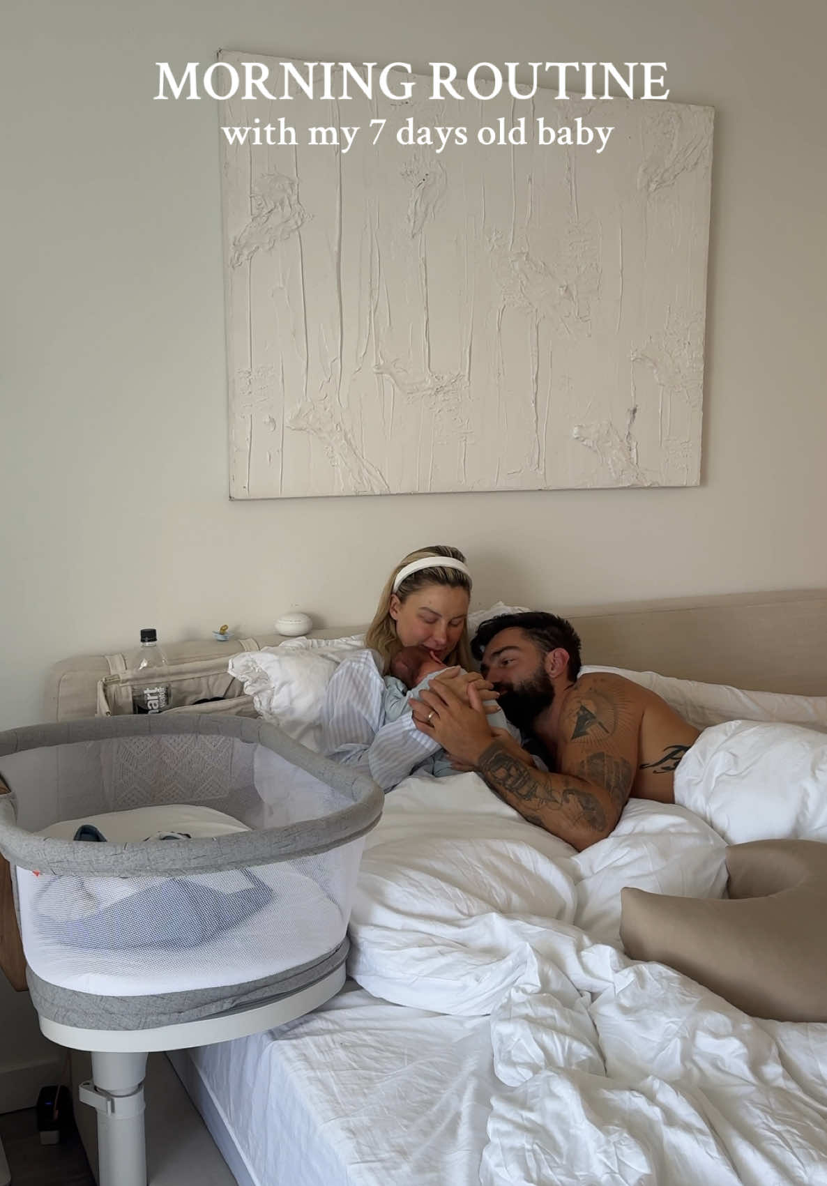 Morning routines suddenly got so much better 🥹✨👼🏼🤍 #Vlog #pregnancy #pregnantlife #morningroutine 