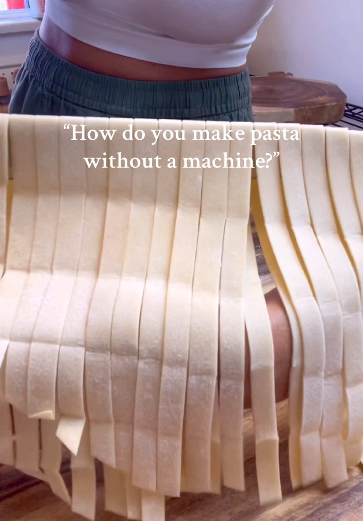 Join the pasta club 🫶 Make it yourself 💪 For one serving… 1/2 cup [90g] 00 flour + 1 egg Follow for pasta making for beginners  — #pasta #pastalover #cooking #EasyRecipe #homemade 