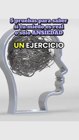 🧠 Muchas veces lo que llamamos miedo… en realidad es ansiedad disfrazada. Pero hay una forma sencilla de descubrirlo: hacer pasar ese pensamiento por 5 pruebas. ✅ ¿Tengo pruebas reales… o es solo mi mente imaginando lo peor? ✅ ¿Se lo diría a un amigo que quiero? ✅ ¿Y si cambio el “¿y si…?” por “aunque pase, puedo afrontarlo”? ✅ ¿Estoy sacrificando mi paz de hoy por algo que mañana quizá ni recuerde? ✅ ¿Puedo reemplazarlo por un pensamiento que me dé calma? 👉 La ansiedad se alimenta de pensamientos no cuestionados. Cuando los enfrentas, pierden fuerza. ✨ Guarda este video para usarlo cuando lo necesites. 🔔 Y sígueme para más estrategias para calmar la ansiedad. #ansiedad #vivirsinansiedad #ebookdeansiedad #saludmental #pazmental 