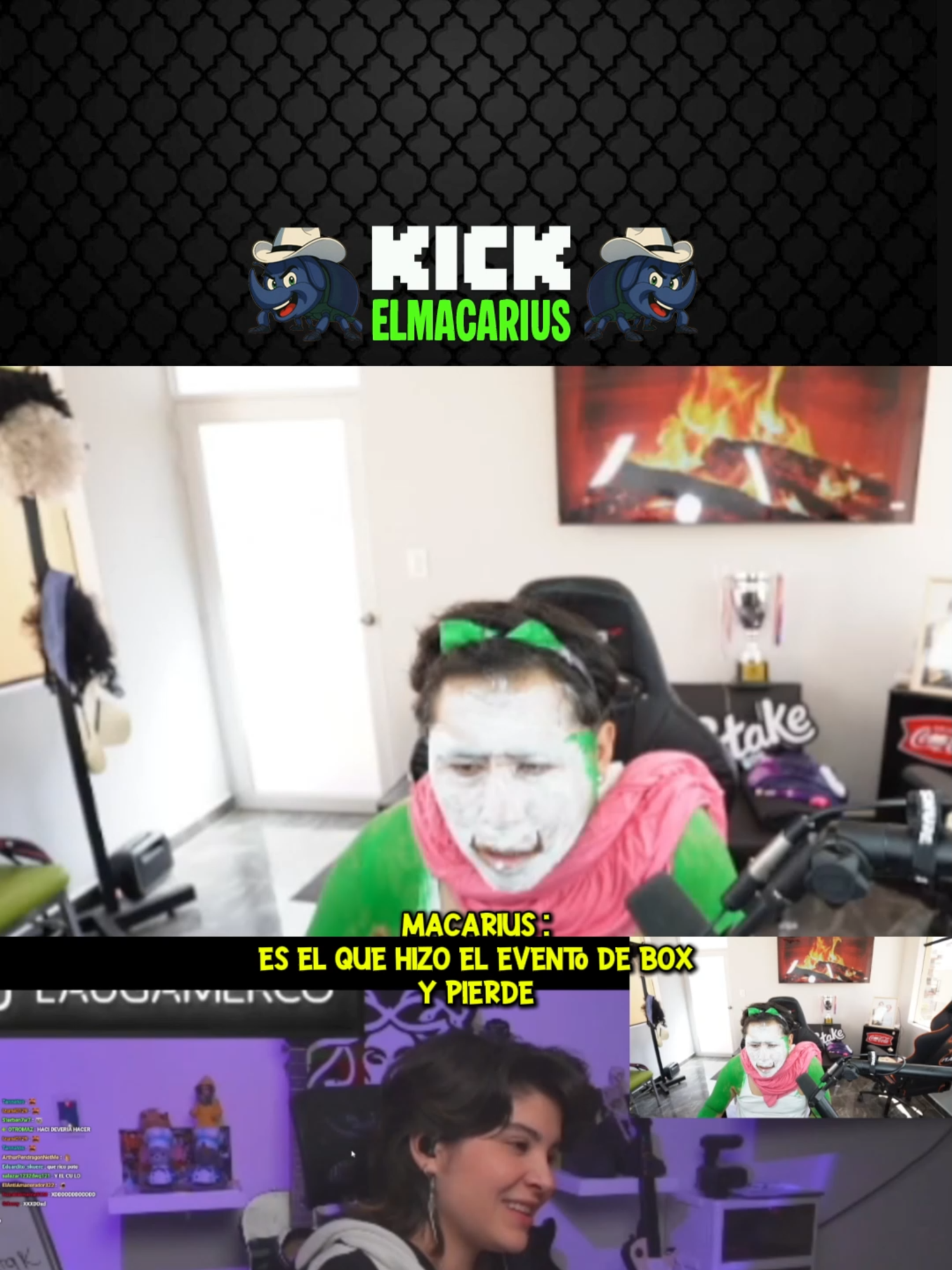 Macarius le recuerda a Antaurus quien es xd #kickperu #macarius #bancherostyle #reaccion #antaurus