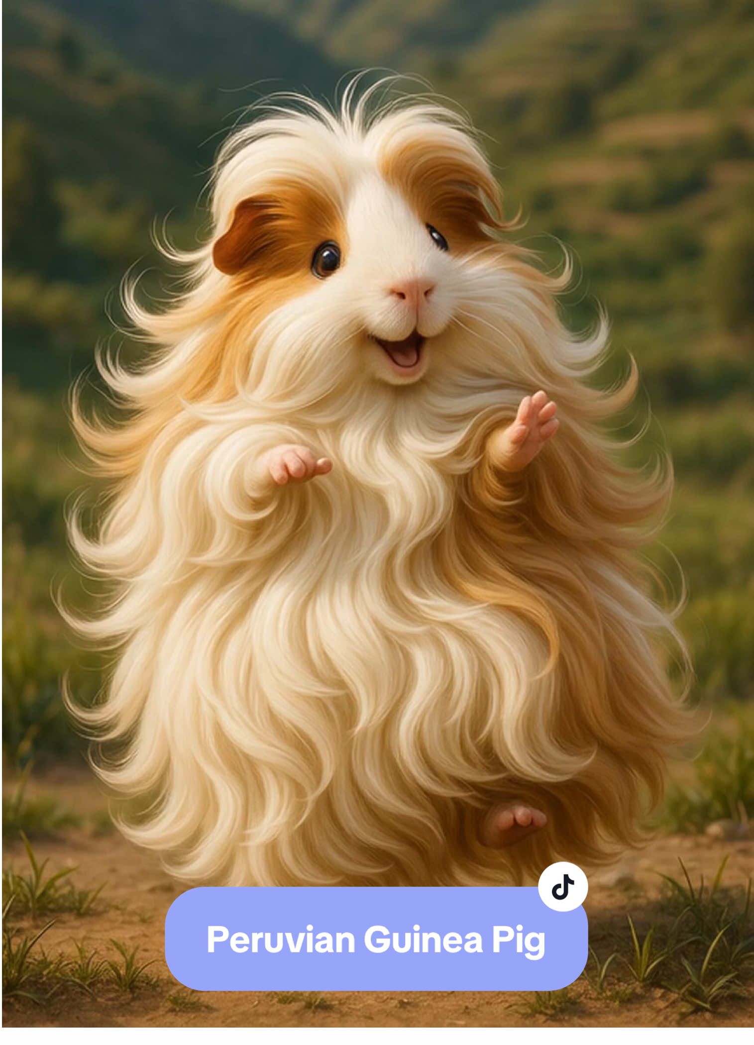 Fluffy Superstar… would you follow him?  #ViralVideo #CuteAnimals #animaltok #FYP #mustwatch 